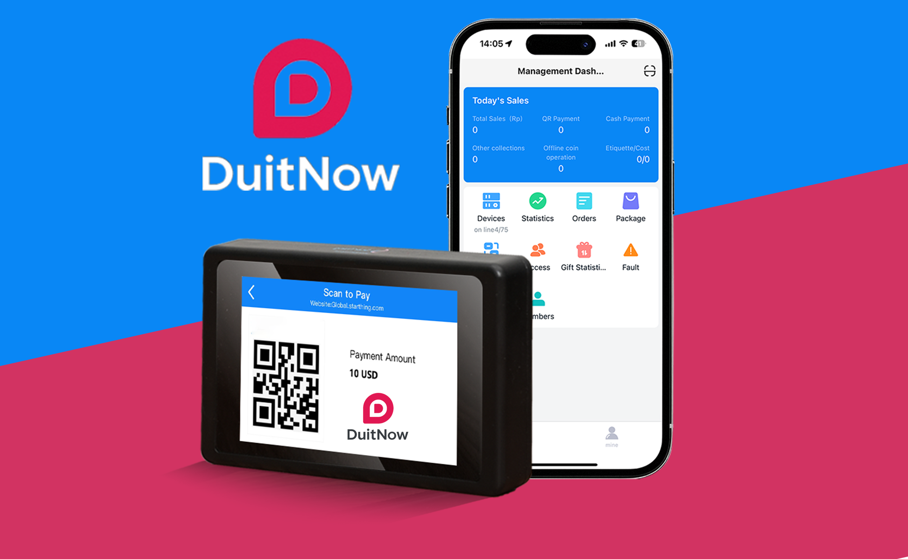StarThing DuitNow Device